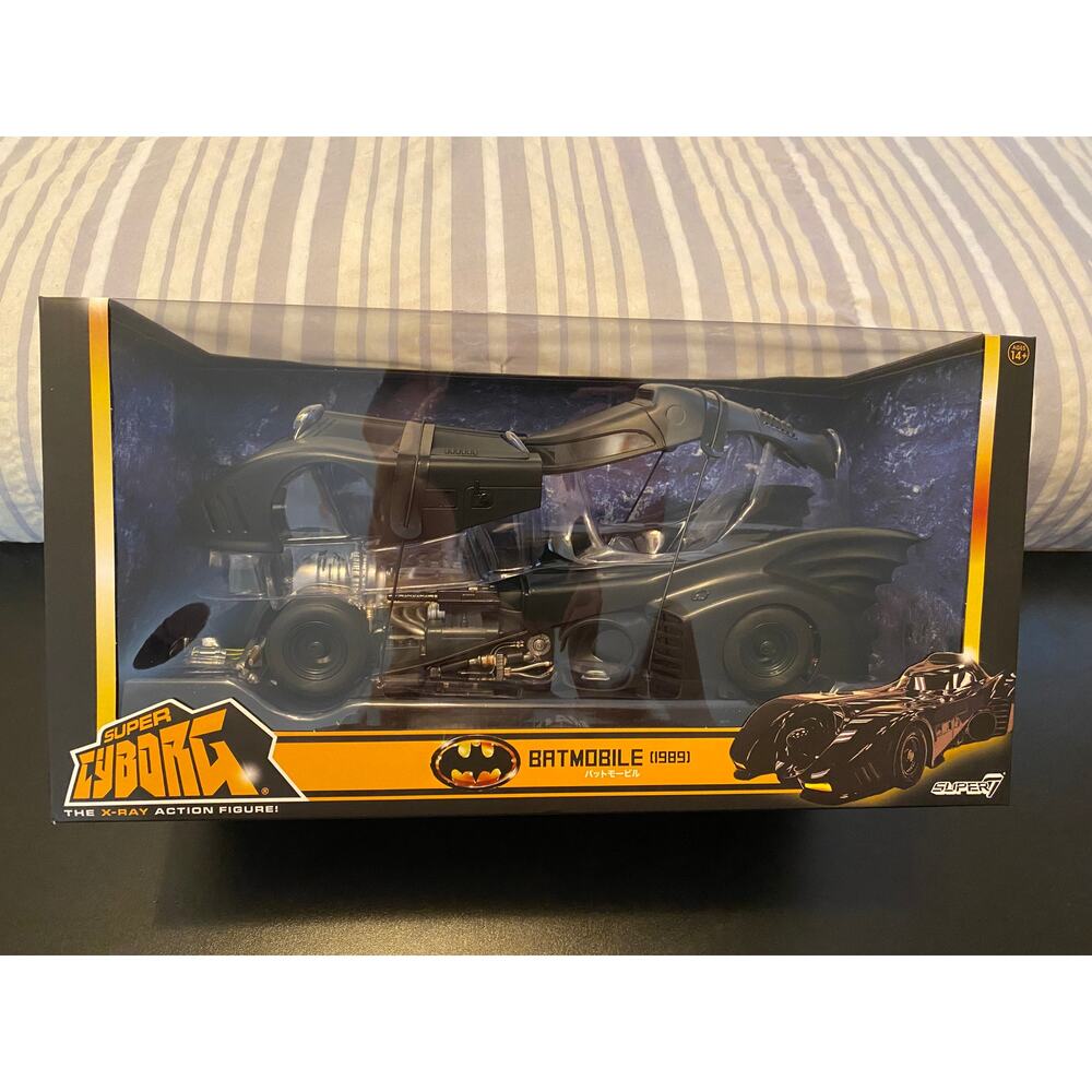 Super7:  Batman Super Cyborg - Batmobile (1989)